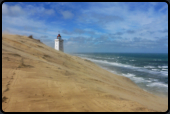 Sandflug ber der Dne "Rubjerg Knude"