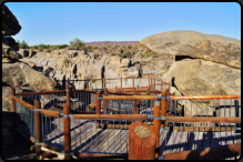 Walkway zum Wasserfall