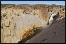 Der Augrabies-Wasserfall