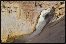 Der Augrabies-Wasserfall