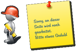 Sorry, an dieser Seite wird noch gearbeitet. Bitte etwas Geduld